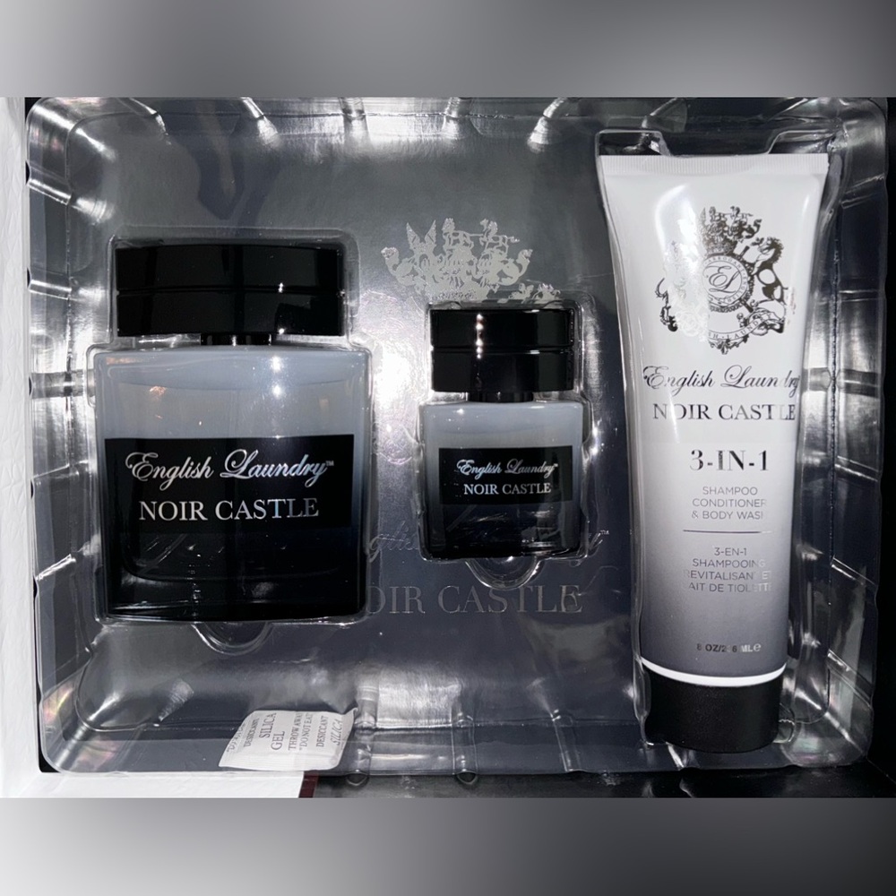 English Laundry Noir Castle Eau De Parfum 3 Piece Gift Set